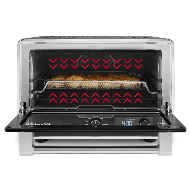 KitchenAid® Digital Countertop Oven with Air Fry & Reviews Wayfair